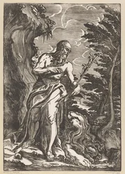 Szent Jeromos a vadonban
