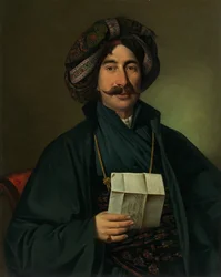 Férfi oszmán ruhában