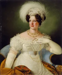 Auerspergi Cecília grófnő portréja