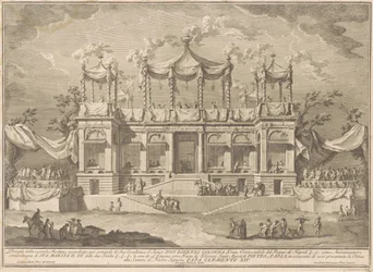 A Seconda Macchina Kínában 1770: A halpiaci portico