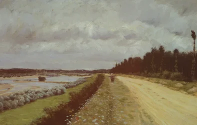 Országút az Ofanto mentén, Giuseppe de Nittis