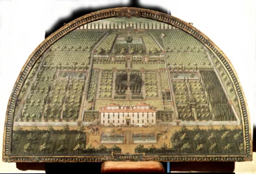 Giusto Utens várfaluja (XVI. század).