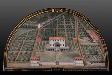 a Poggio a Caiano-i Medici-villa