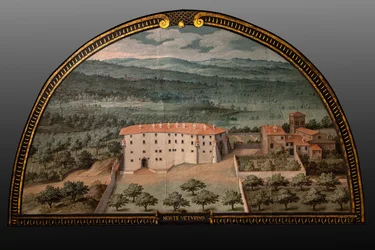 a Montevettolini Medici-villa