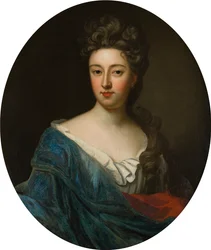 Lady Diana Fielding (1659-1731) portréja, 1680-1731 körül (olaj, vászon)