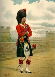 A 42. – The Black Watch Royal Highlanders, 1890.