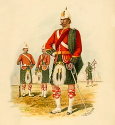 Az 5. Kanadai Királyi Skótok, 1890.