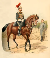A 6. lovas huszárezred, Kanada, 1890.