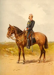 A Queens Own Royal Regiment - Staffordshire Yeomanry, 1890.