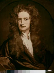 NEWTON Sir Isaac, angol fizikus és matematikus: Isaac Isaac: Portré (olaj, vászon)