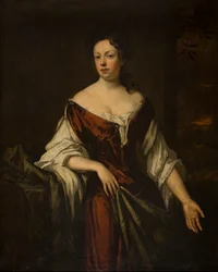 Egy hölgy portréja, 1666-1723 körül (olaj, vászon)