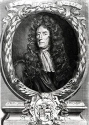 Sir Roger LEstrange portréja (1616-1704)