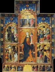 Szent Barbara oltárképe