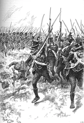 Összetörtek és elmenekültek Maida irányába, 1902
