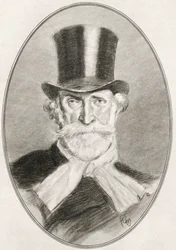 Giuseppe Fortunino Francesco Verdi, a Nagy zeneszerzők élő életrajzaiból