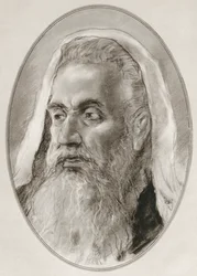 Ézsaiás, Kr.e. 8. századi zsidó próféta, a Vallási vezetők élő életrajzaiból