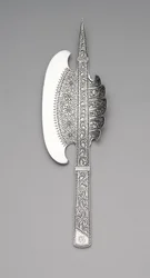 Fagylaltbalta, 1880 körüli (ezüst)