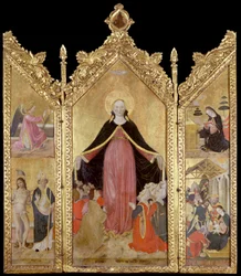 Az Irgalmasság Madonnájának triptichonja