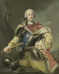 Friedrich Christian (1722-63), szász választófejedelem és lengyel király portréja