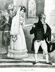 Az érdekházasság, 1822