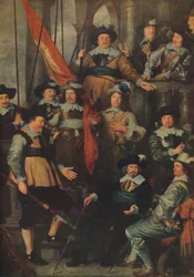 Az amszterdami polgárőr társasága...1645-ben, 1914-ben.