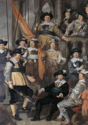 Holland: Schutters van Wijk XVIII Albert Bas kapitány és Lucas Conijn hadnagy vezetésével Albert Bas kapitány és Lucas Conijn hadnagy társulata