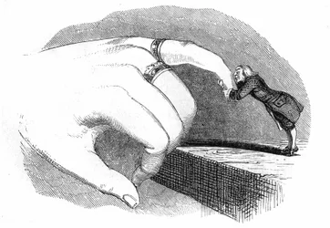 Illusztráció a Jonathan Swift által írt Gulliver utazásaihoz