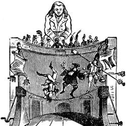 Illusztráció a Jonathan Swift által írt Gulliver utazásaihoz