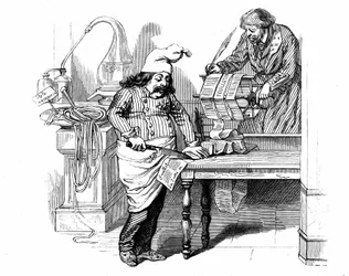 Illusztráció Henri Fournier "Un Autre Monde" című regényéhez.