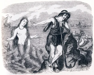 A Shepard és a tenger (Le berger et la mer) – La Fontaine meséi