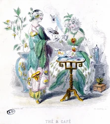 Tea és kávé – Grandville allegóriája