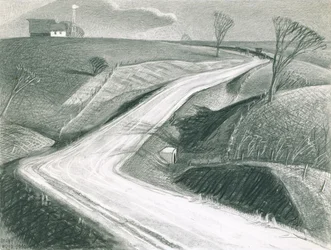 1940. március (szén papíron)