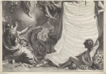 Lajos hatalmának allegóriája XIV