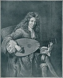 Charles Mouton, 1626-1710. Francia lantművész és lantzeneszerző, 1909