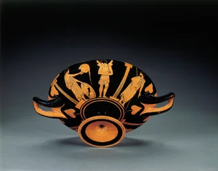 Padlás Vörös alakos kylix, ie 470 körül