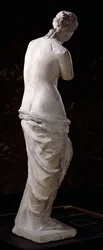 Aphrodité hátulnézetből, a „Milói Vénusz”, hellenisztikus kor, kb. i. e. 130-100