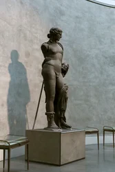 Bacchus és egy faun, a két palatinus kolosszus egyike, Kr. u. 2. század (bazanit kő)