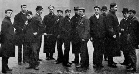 A hadsereg nyers újoncai, 1895