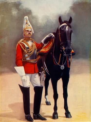 „Háztartási lovassági kapitány, 2. életőr”, 1900.