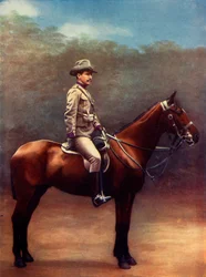 „A Victoria-lovas puskák tisztje”, 1901.