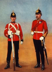 "The Royal Marines", 1901.