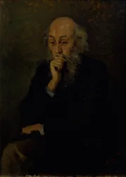 Nikolai Ge művész portréja 1831-1894
