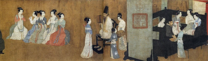 éjszakai mulatságok Han ξin (részlet) par GU hong
