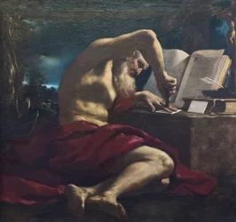 Szent Lukács, Guercino és a műhely