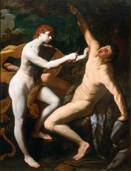 Apollón és Marszüasz, kb. 1625