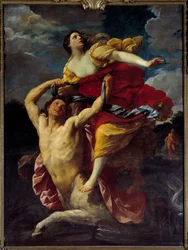 Dejanire leszedett a kentaur Nessus (Nessos) Festmény Guido Reni dit le Guide (1575-1642) 1620 V. 2.391.93 m