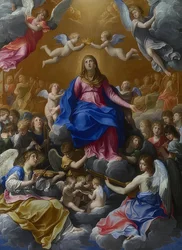 Szűz Mária megkoronázása. 1607 körül