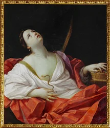 Kleopátra VII. fáraó (festmény vászonra)