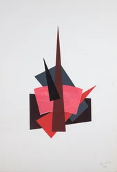 Lyubov Popova Űrerő, 2019 (szitanyomás)