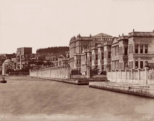 Dolmabahçe palota és német nagykövetség